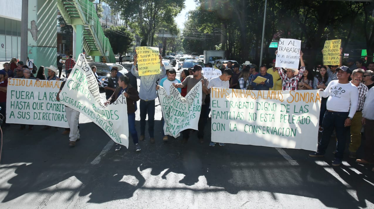 Acuerdan ejidatarios de Álamos, Sonora, mesa de diálogo con Semarnat y CONANP para evaluar exploración minera