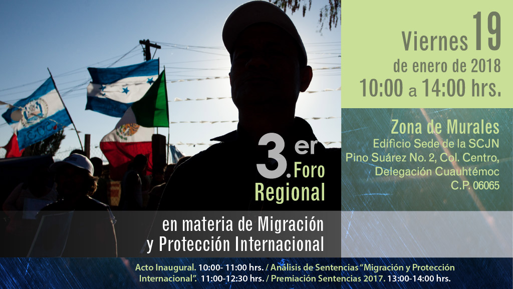 TERCER FORO REGIONAL EN MATERIA DE MIGRACIÓN Y PROTECCIÓN INTERNACIONAL