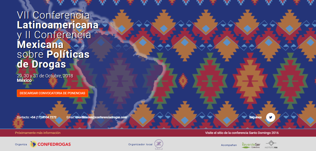 VII Conferencia Latinoamericana y II Conferencia Mexicana sobre Políticas de Drogas