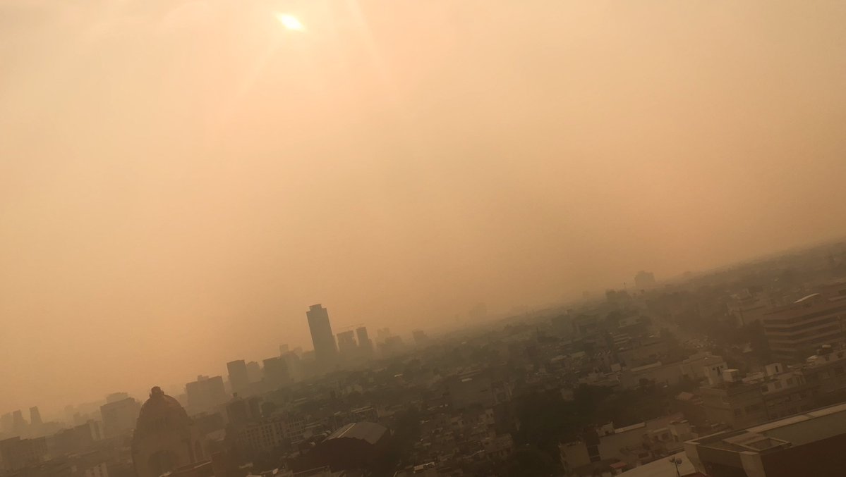 Contaminación no cede en el Valle de México