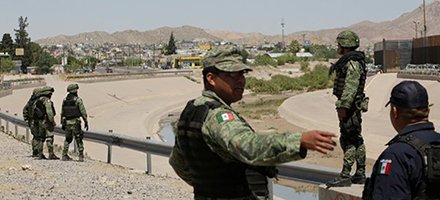 Refuerzan frontera norte con militares