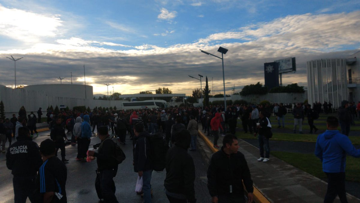 Policías federales protestan en Iztapalapa contra la GN