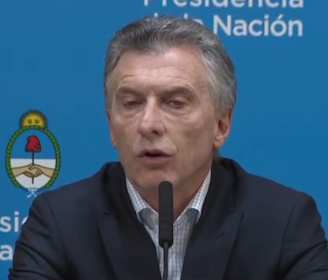 Kirchnerismo culpable del desplome de los mercados: Macri