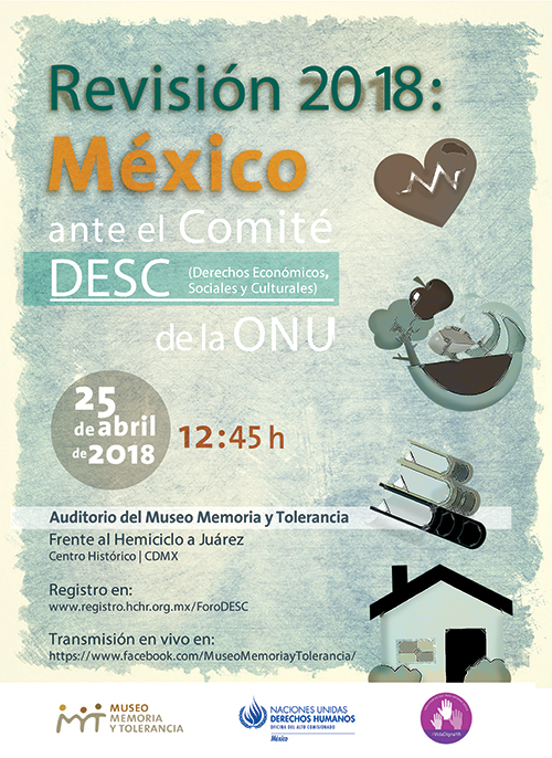 Foro Revisión 2018: México ante el Comité DESC de la ONU