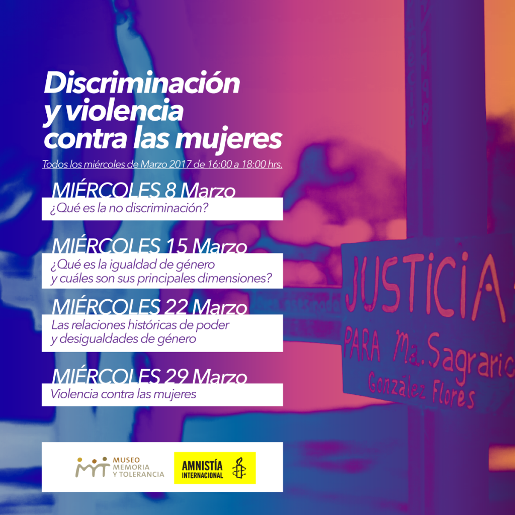 Curso Discriminación y violencia contra las mujeres
